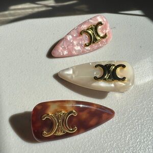 Cellulose Acetate Hair Clip